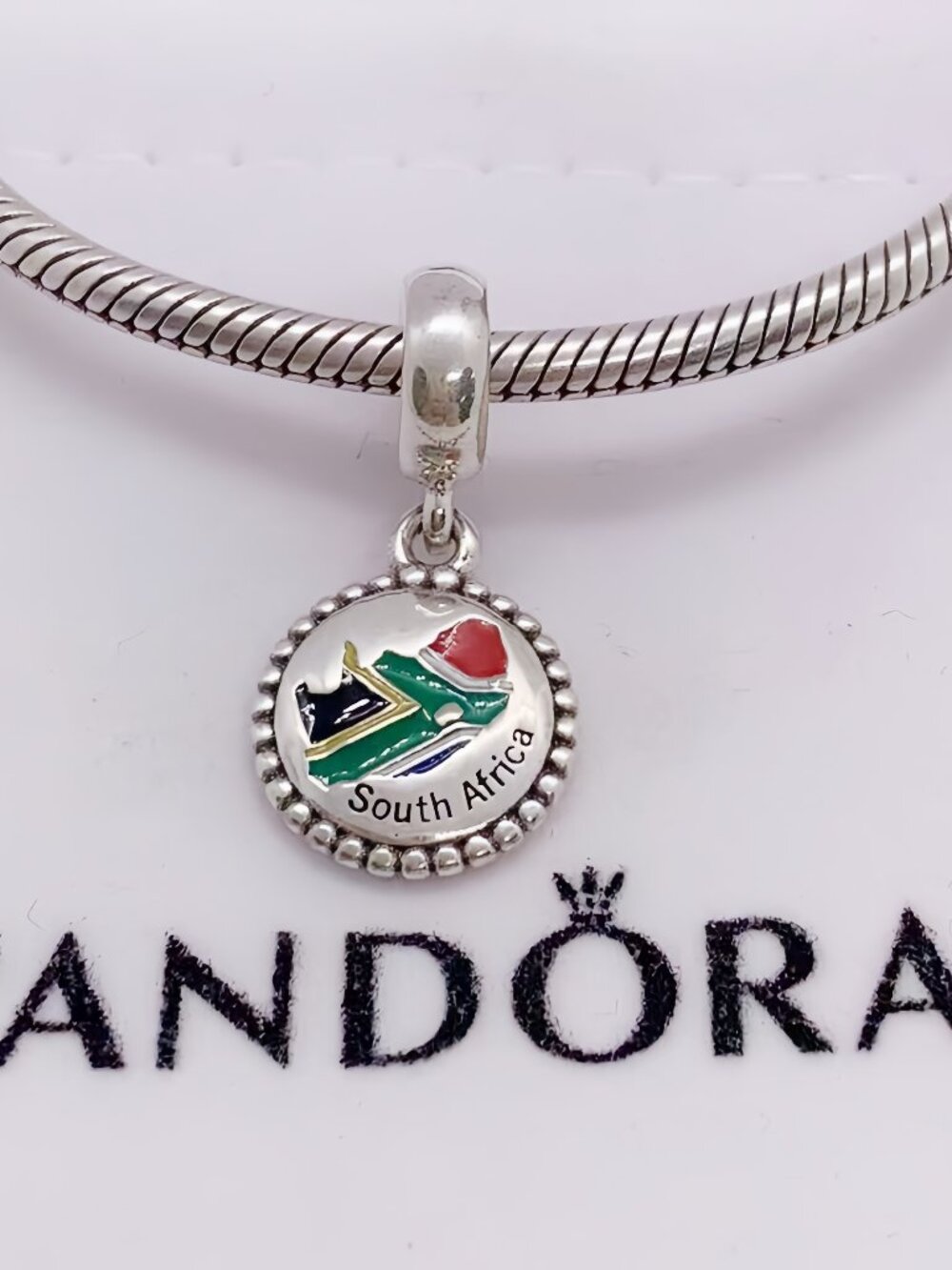 Pandora South Africa Map Exclusive Charm Pendant